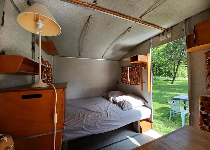 Campingplatz Caravane Vintage